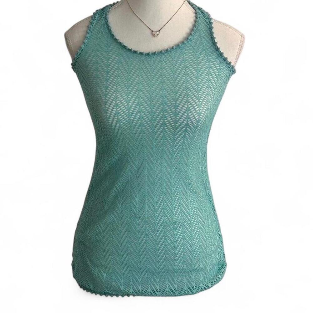Circo Blue Y2K Early 2000s Tank Top Size M beach
